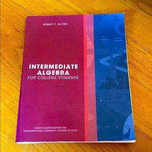 INTERMEDIATE ALGEBRA FOR COLLEGE STUDENTS